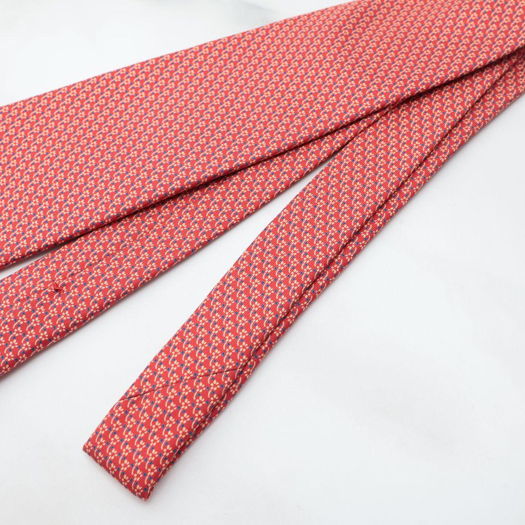 マリネッラ 朱色 ネクタイ