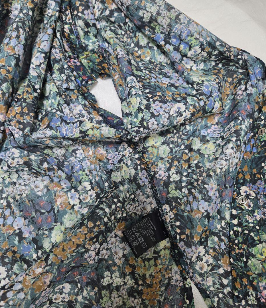 JOURNAL STANDARD L'ESSAGE タックスリーブシャツ　花柄