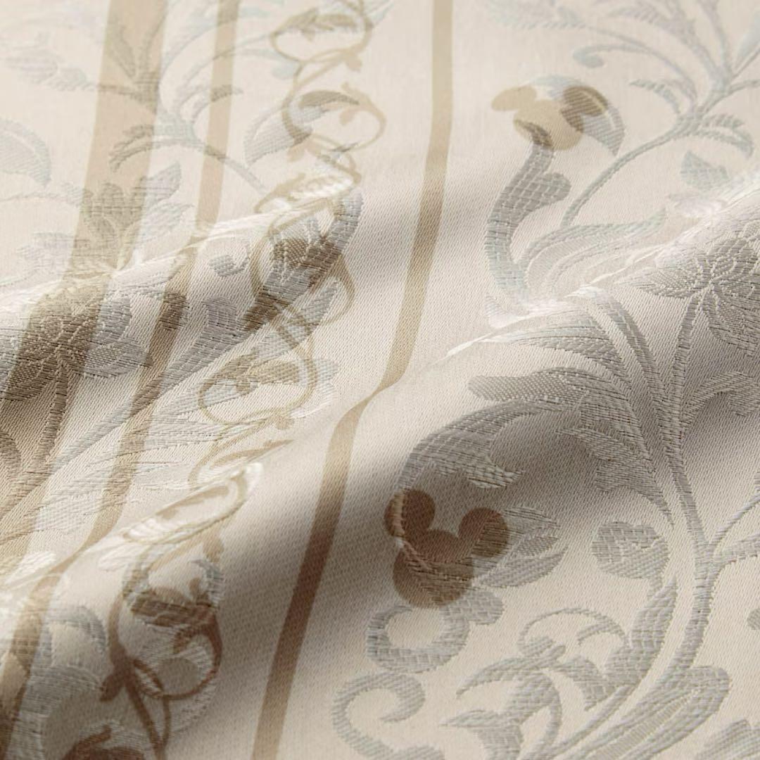 ディズニー ミッキージャカード 遮光カーテン約100×210×2枚