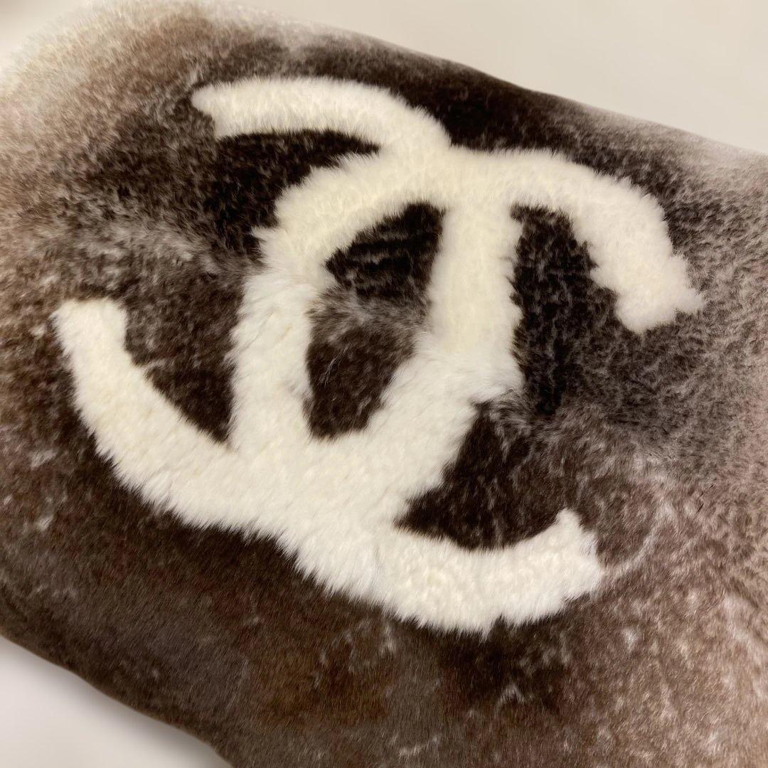 CHANEL 【シャネル】 ラビットファー クッション 正規品