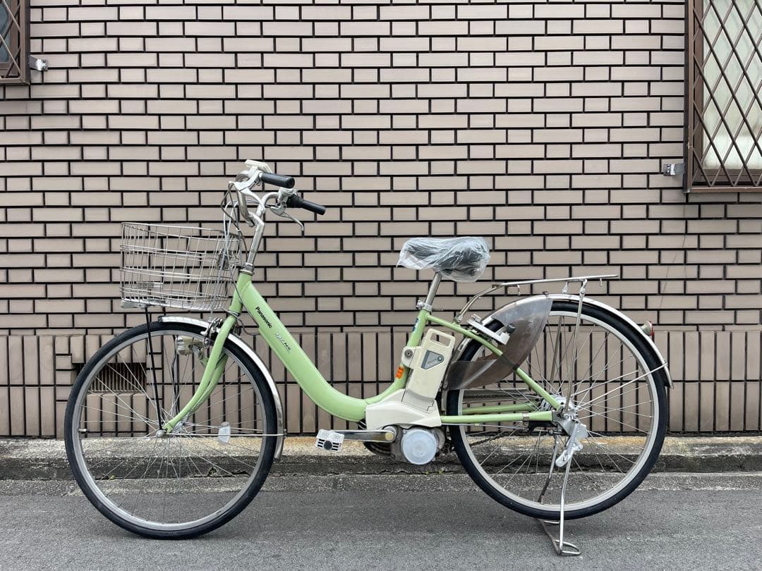 6.6ahパナソニック電動アシスト自転車26インチ
