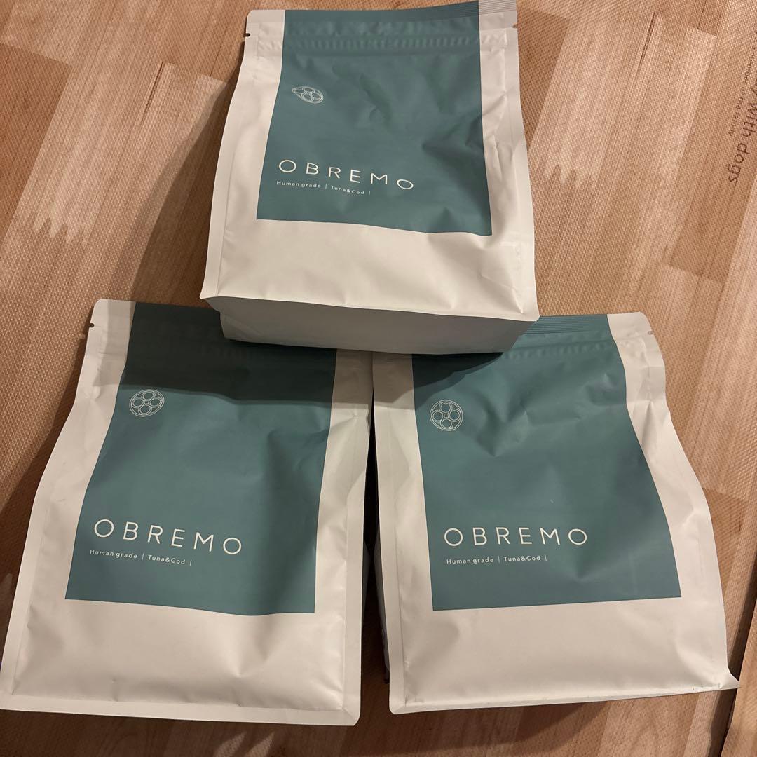 OBREMO オブレモ ドックフード まぐろ&たら 3個セット