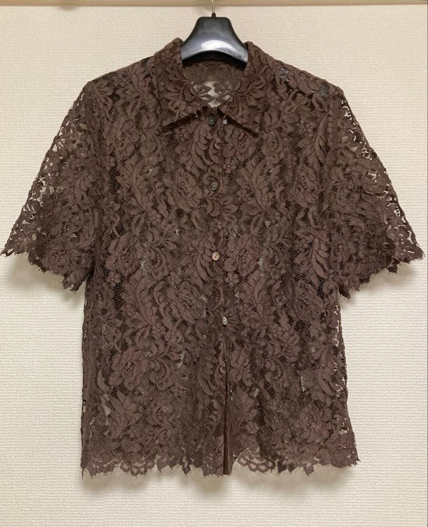 【美品】TOMORROWLAND collection レースブラウス