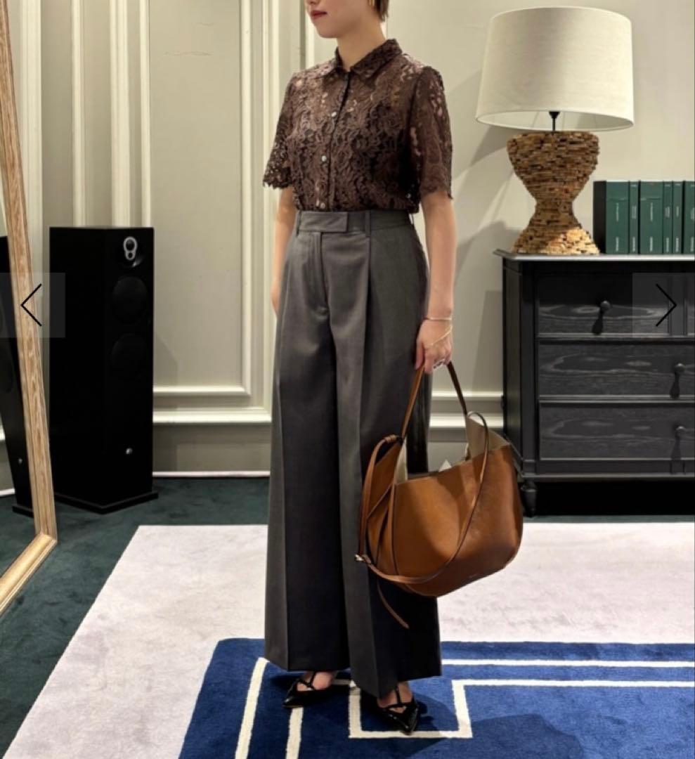 【美品】TOMORROWLAND collection レースブラウス