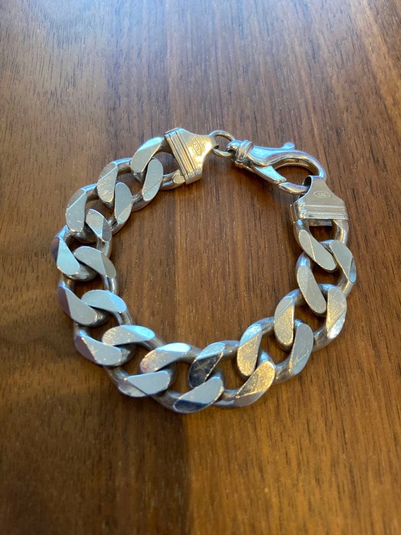 イタリアンシルバー　925 喜平チェーン　ブレスレット