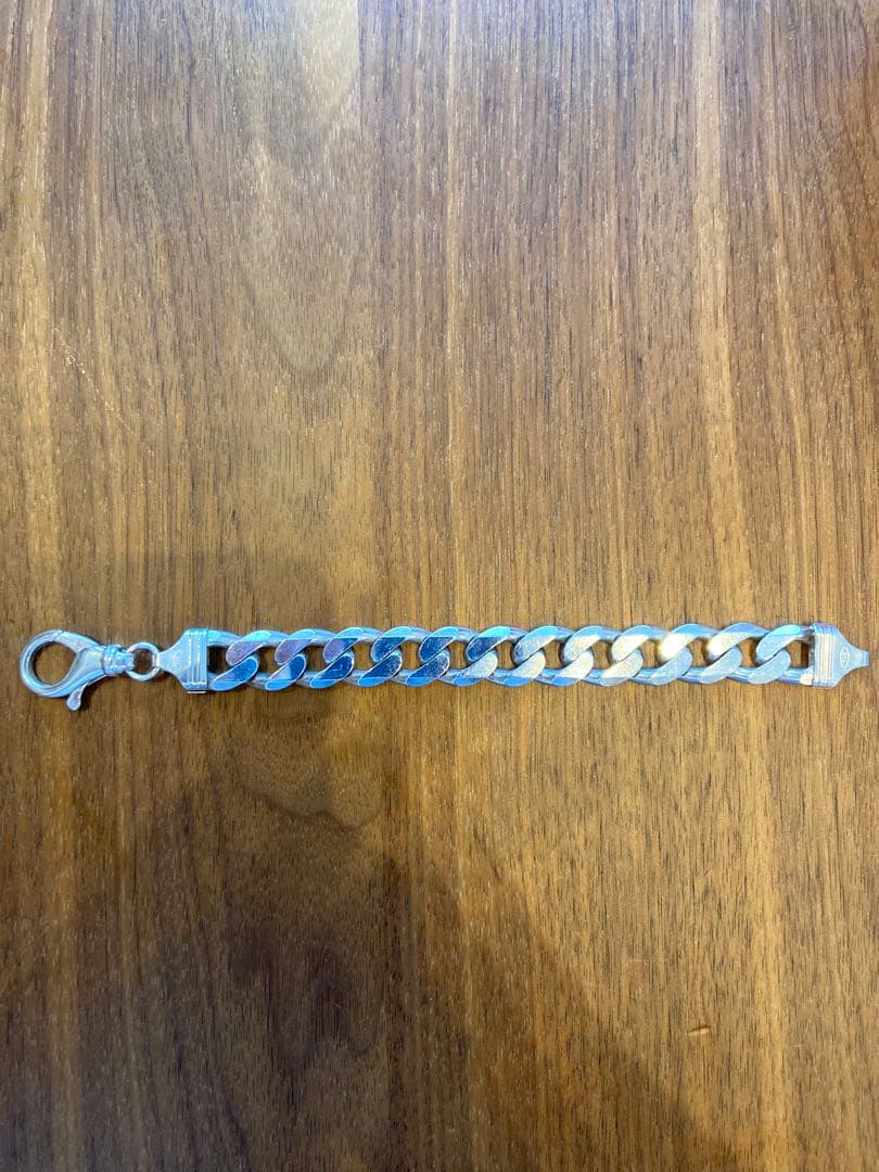 イタリアンシルバー　925 喜平チェーン　ブレスレット