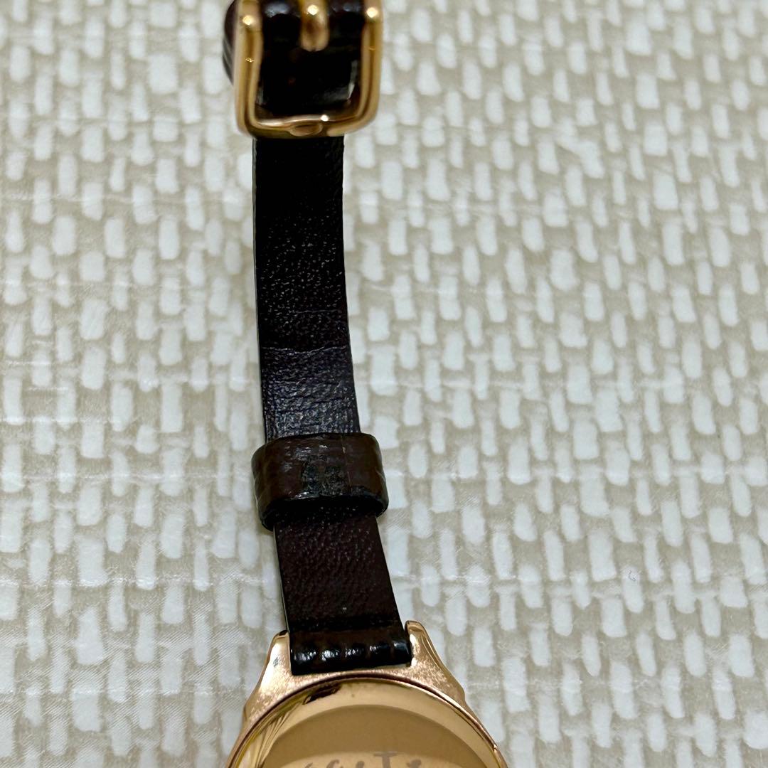 【美品】agete アガット 腕時計 ピンクゴールド ソーラー 正規品