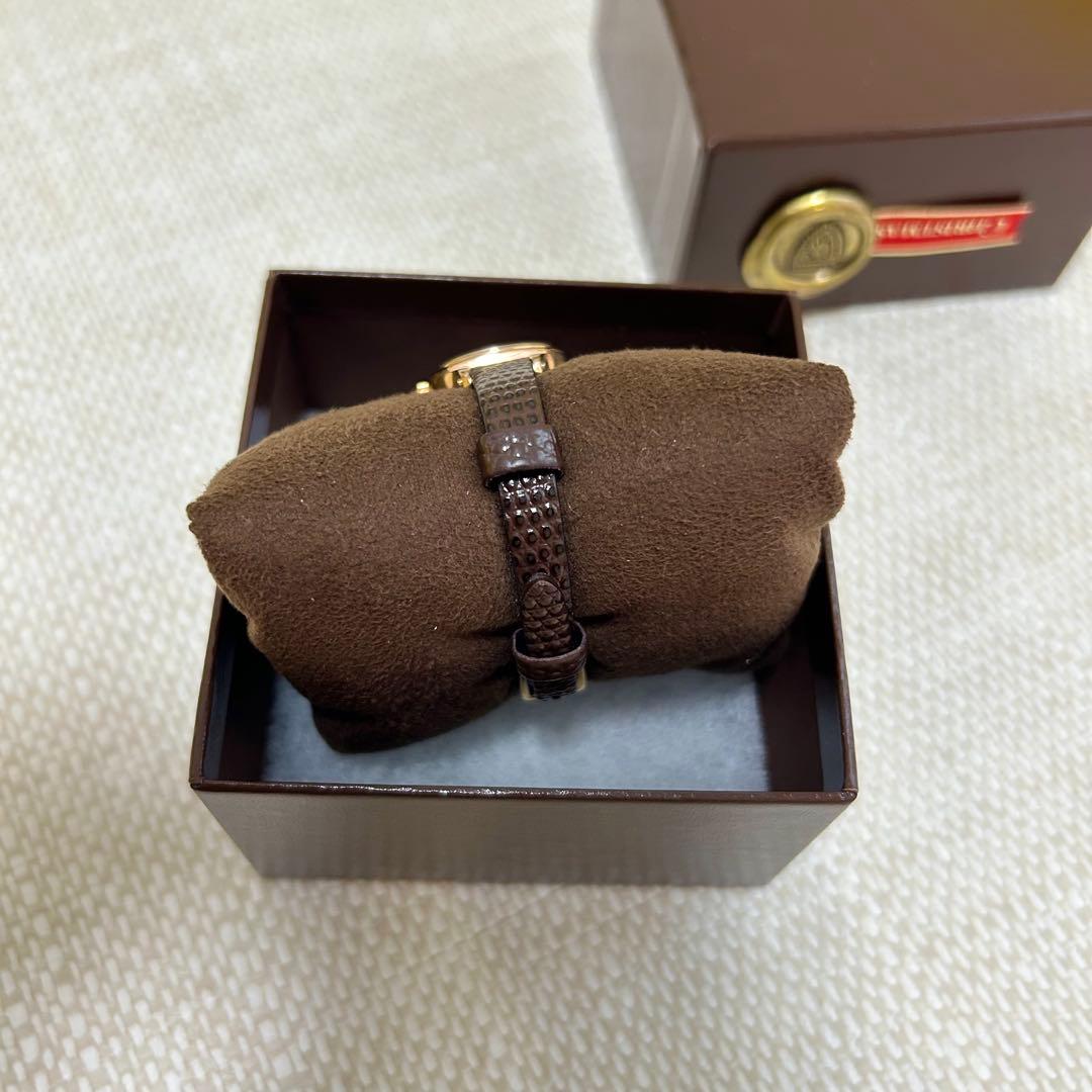 【美品】agete アガット 腕時計 ピンクゴールド ソーラー 正規品