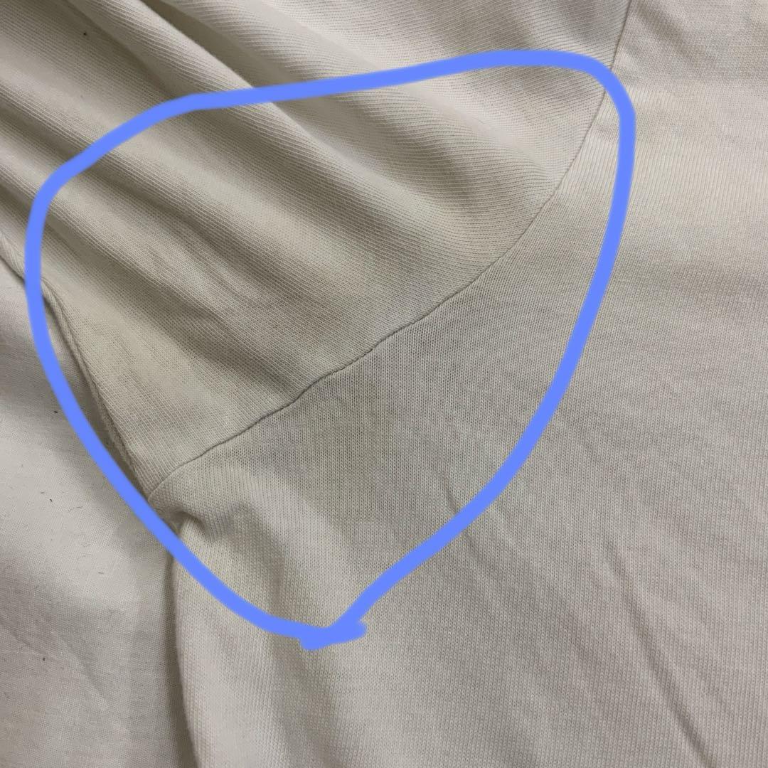 s*y様 モンクレール ホワイト 長袖シャツ　S