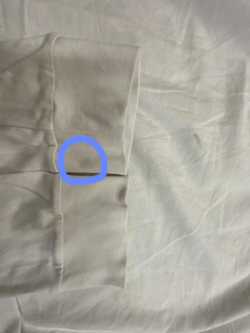 s*y様 モンクレール ホワイト 長袖シャツ　S