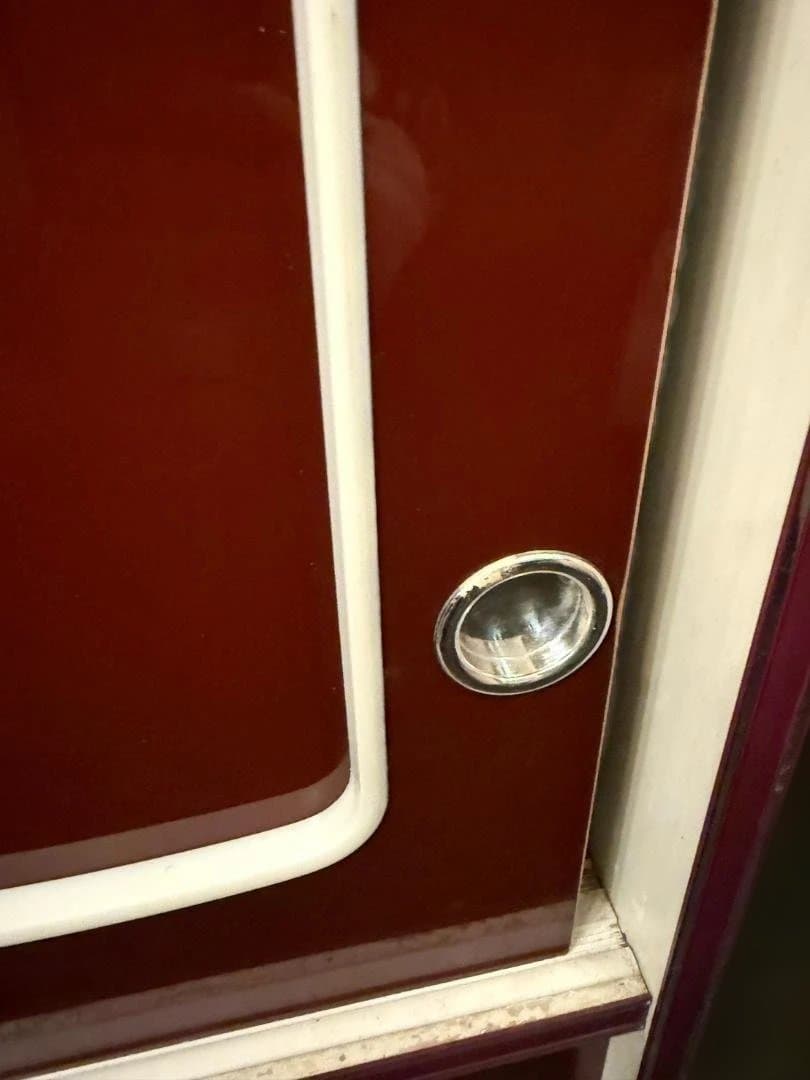 昭和レトロ 食器棚 ガラスキャビネット 木製 キッチン収納 ヴィンテージ 古家具