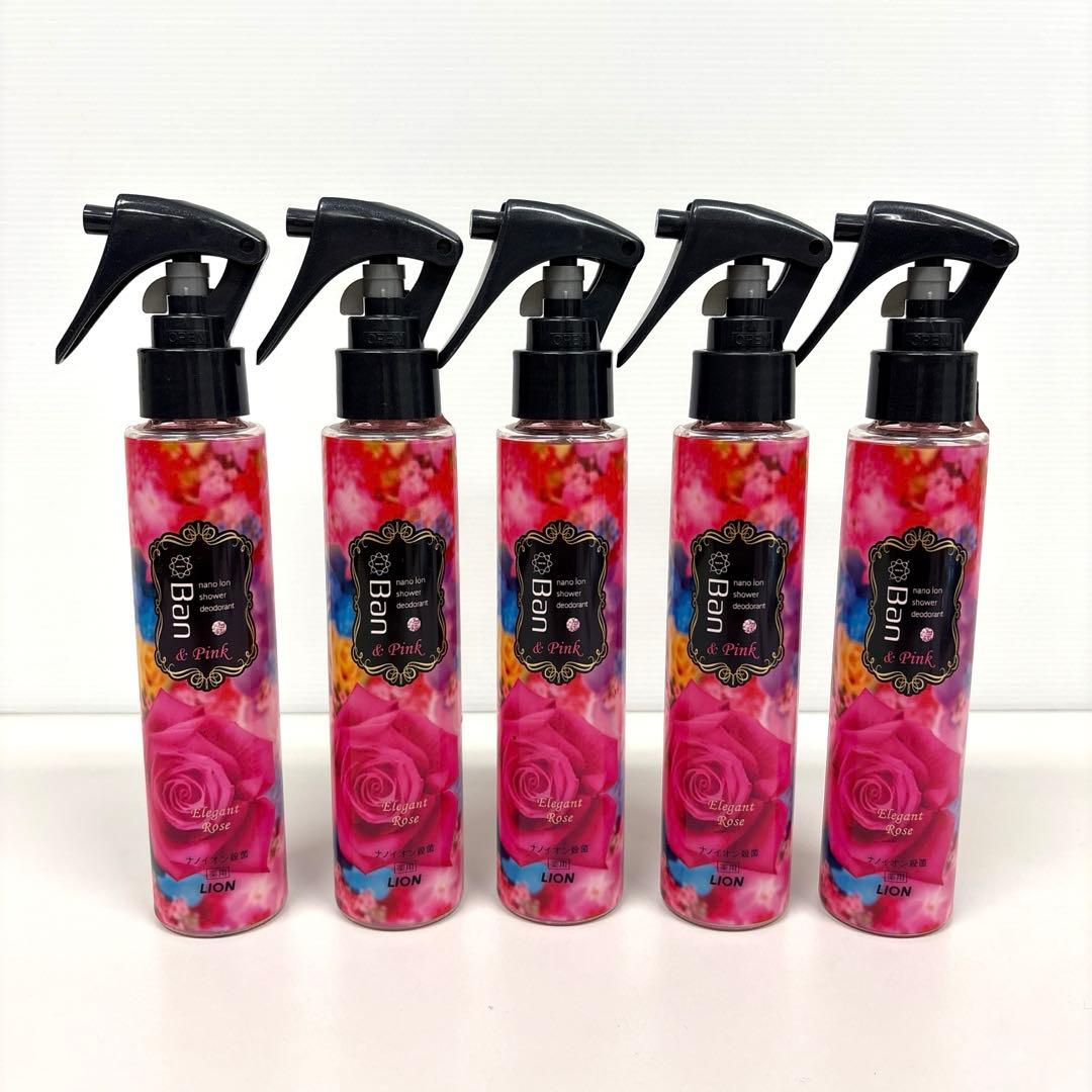 3 BAN バン シャワーデオドラント&PINK 華やかなエレガントローズの香り