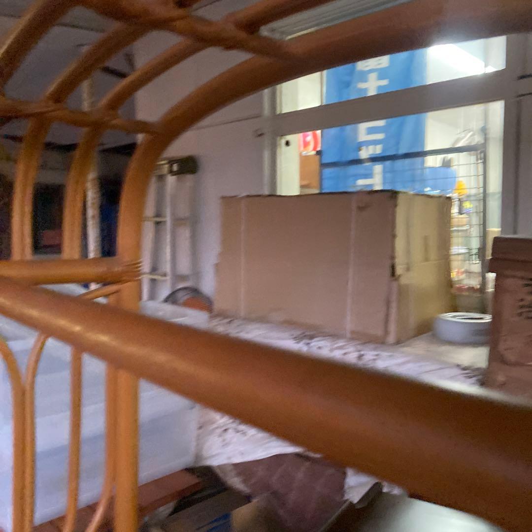 籐 ラタン ハンガーラック チェスト インテリア 昭和レトロ 当時物