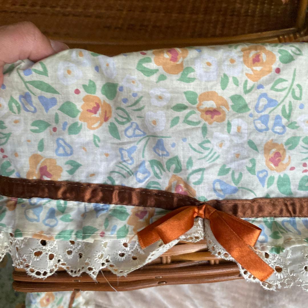 籐 ラタン ハンガーラック チェスト インテリア 昭和レトロ 当時物