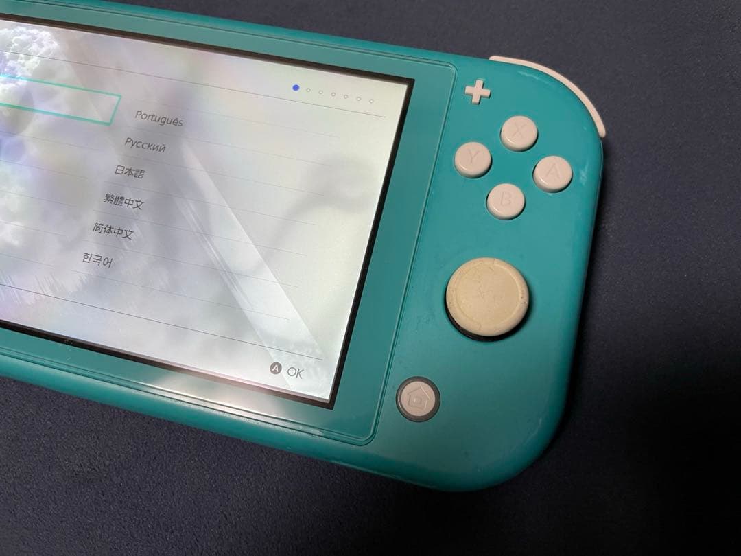 SwitchLite ジャンク品 ターコイズ