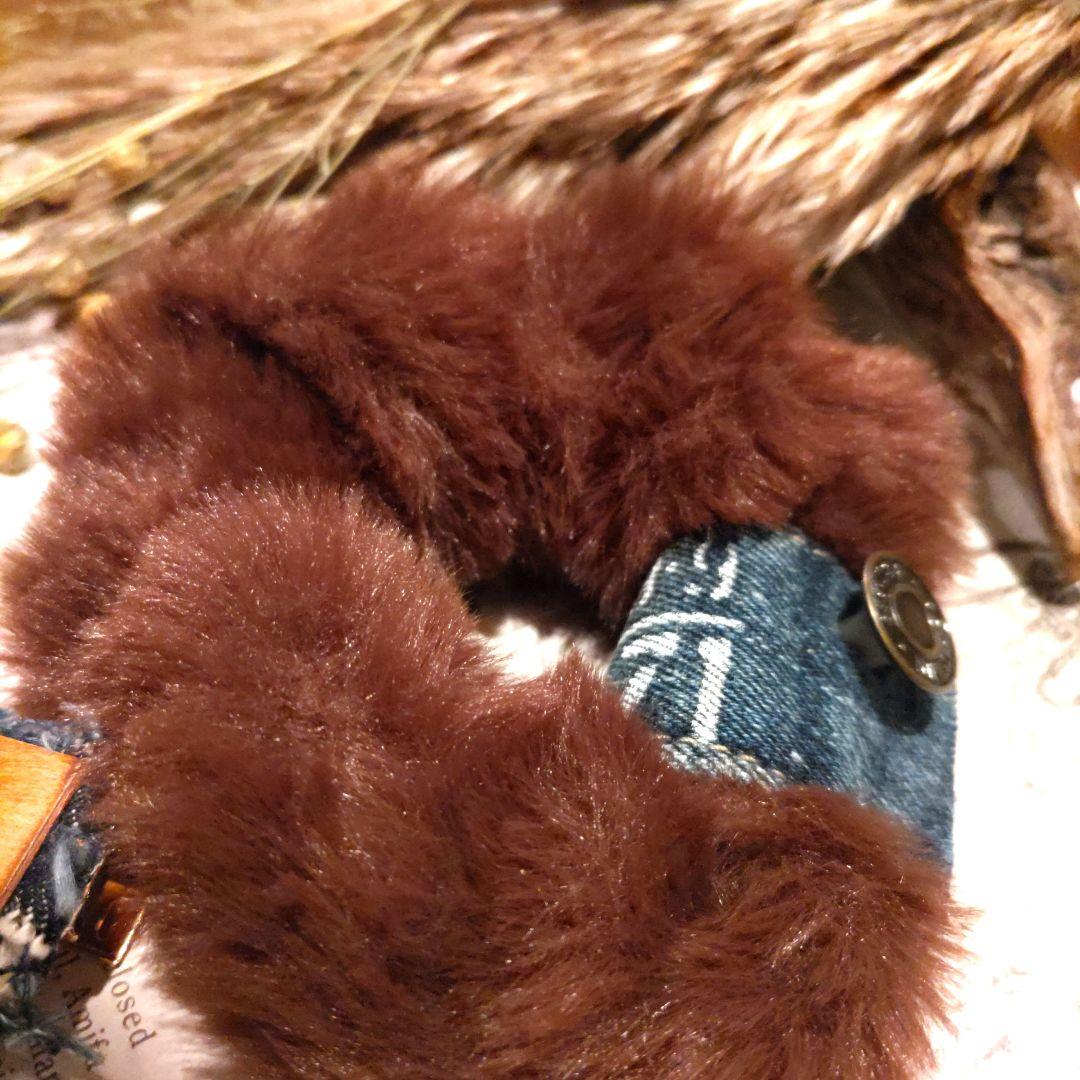 デニムリメイク☆ヘアアクセサリー3点セット✨