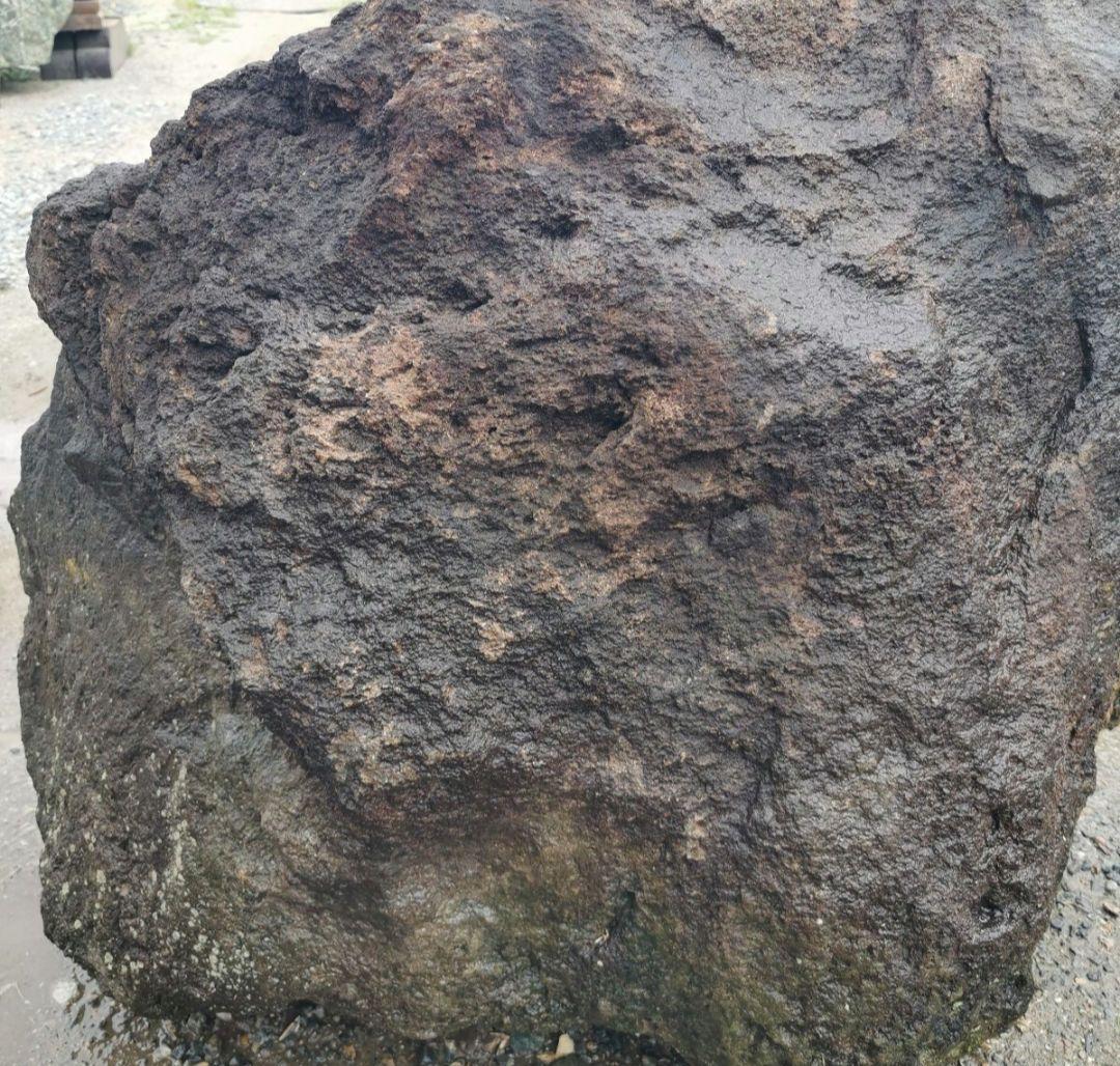 鳥海石　505キロ　庭石　石　石材 庭　坪庭　ガーデニング　置物　オブジェ