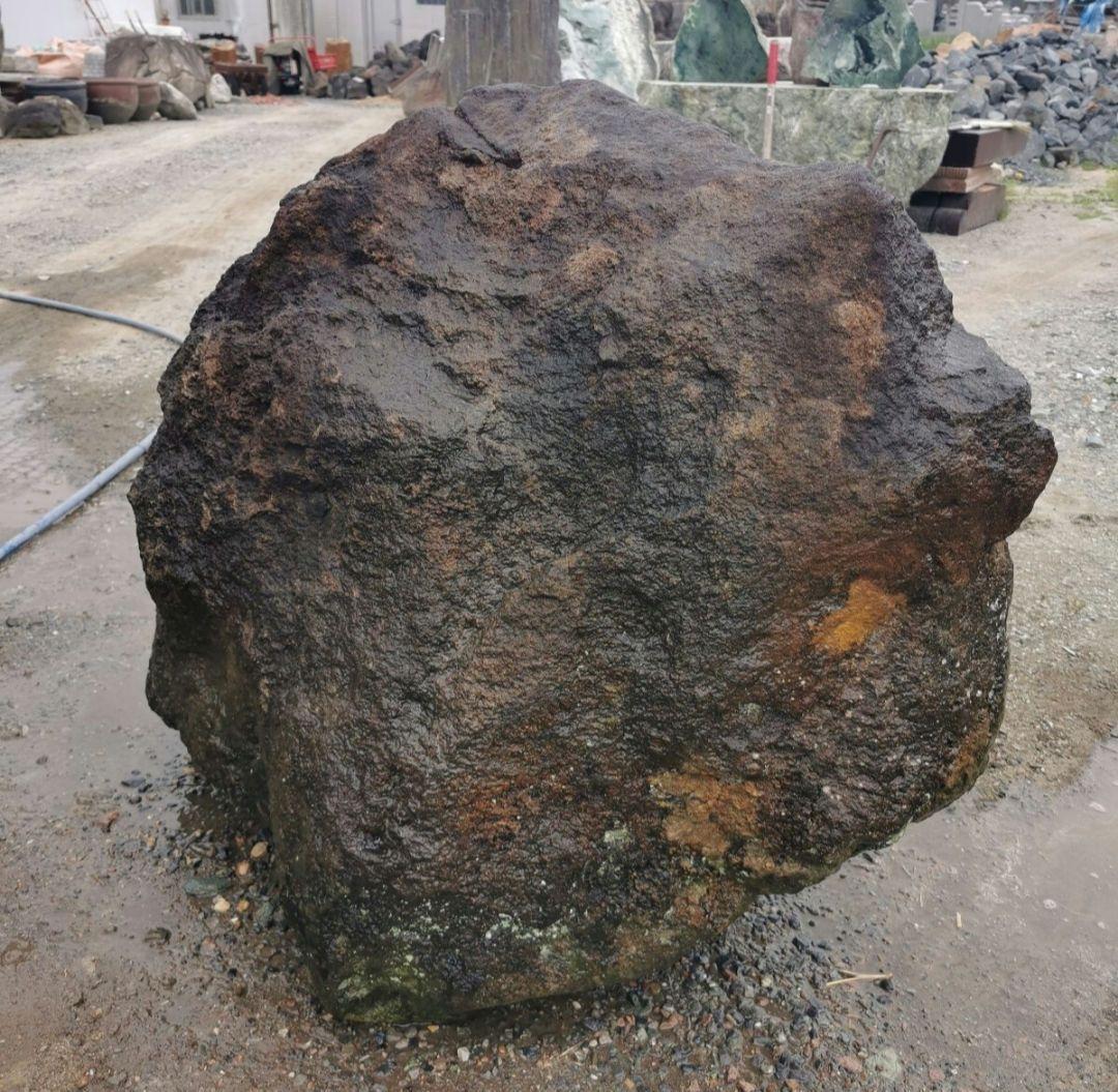 鳥海石　505キロ　庭石　石　石材 庭　坪庭　ガーデニング　置物　オブジェ