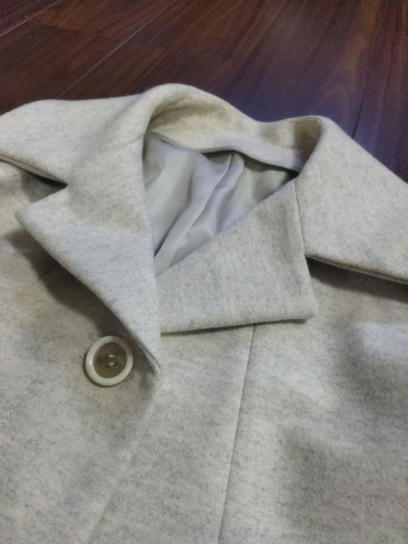 試着のみ♪アルチザン ウール カシミヤ コート 9号 百貨店