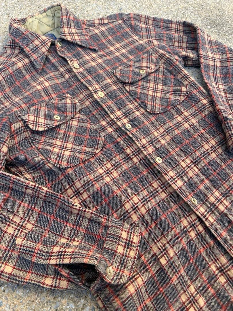 い*そ様 70's Pendletonウールネルシャツ ボードシャツ USA製