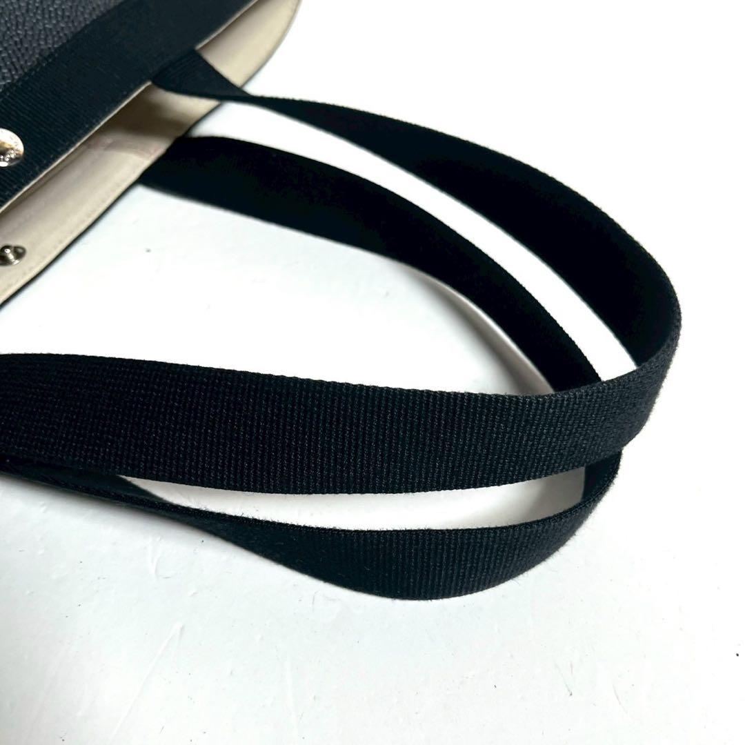 【未使用に近い✨】エルベシャプリエ トート コーテッドキャンバス 708GP 黒