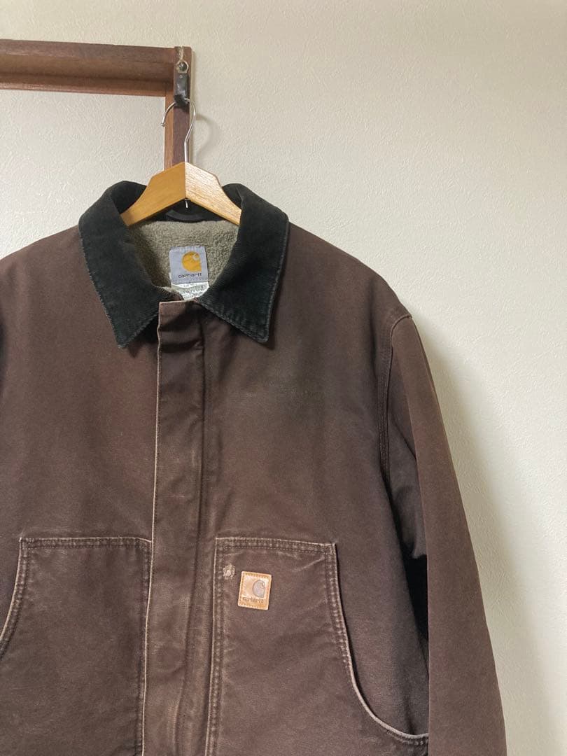 寺*心様 カーハート ディアボーン　トラディショナルジャケット J164 ブラウ