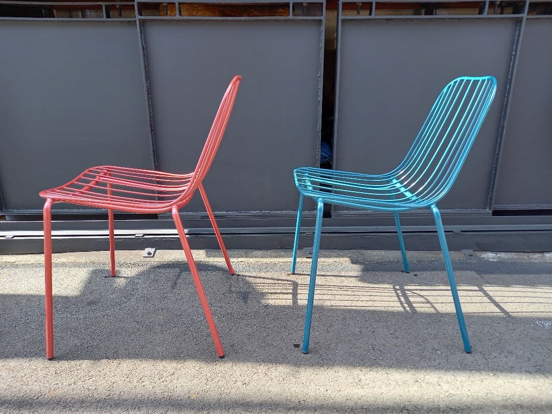 ☆USA☆　様売約済　スペースエイジ　ポストモダン　ハード　ワイヤー　チェア