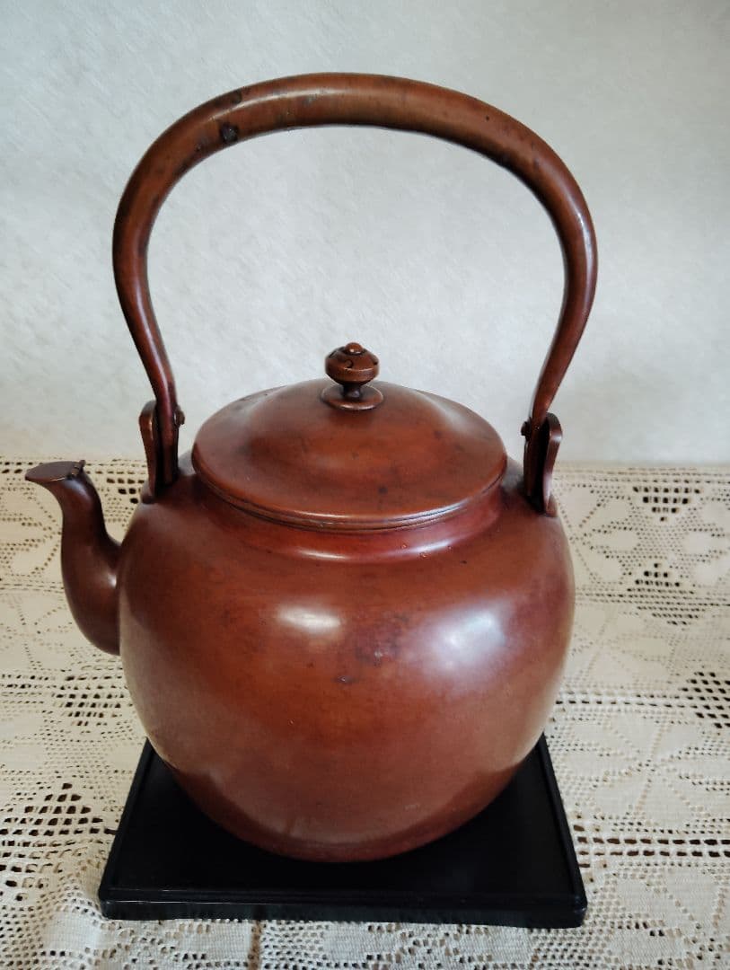 大正昭和レトロ やかん 打出しケットルa43