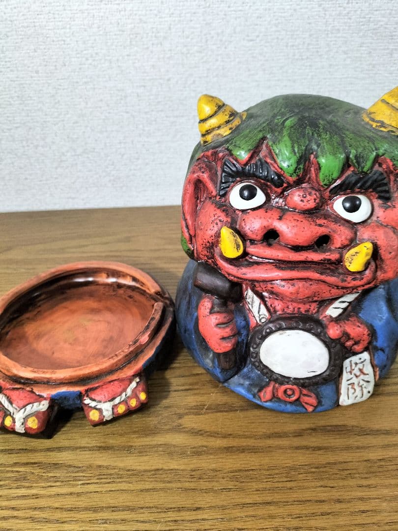 蚊取り線香入れ 赤鬼 / 磁器 / 蚊取り線香ホルダー