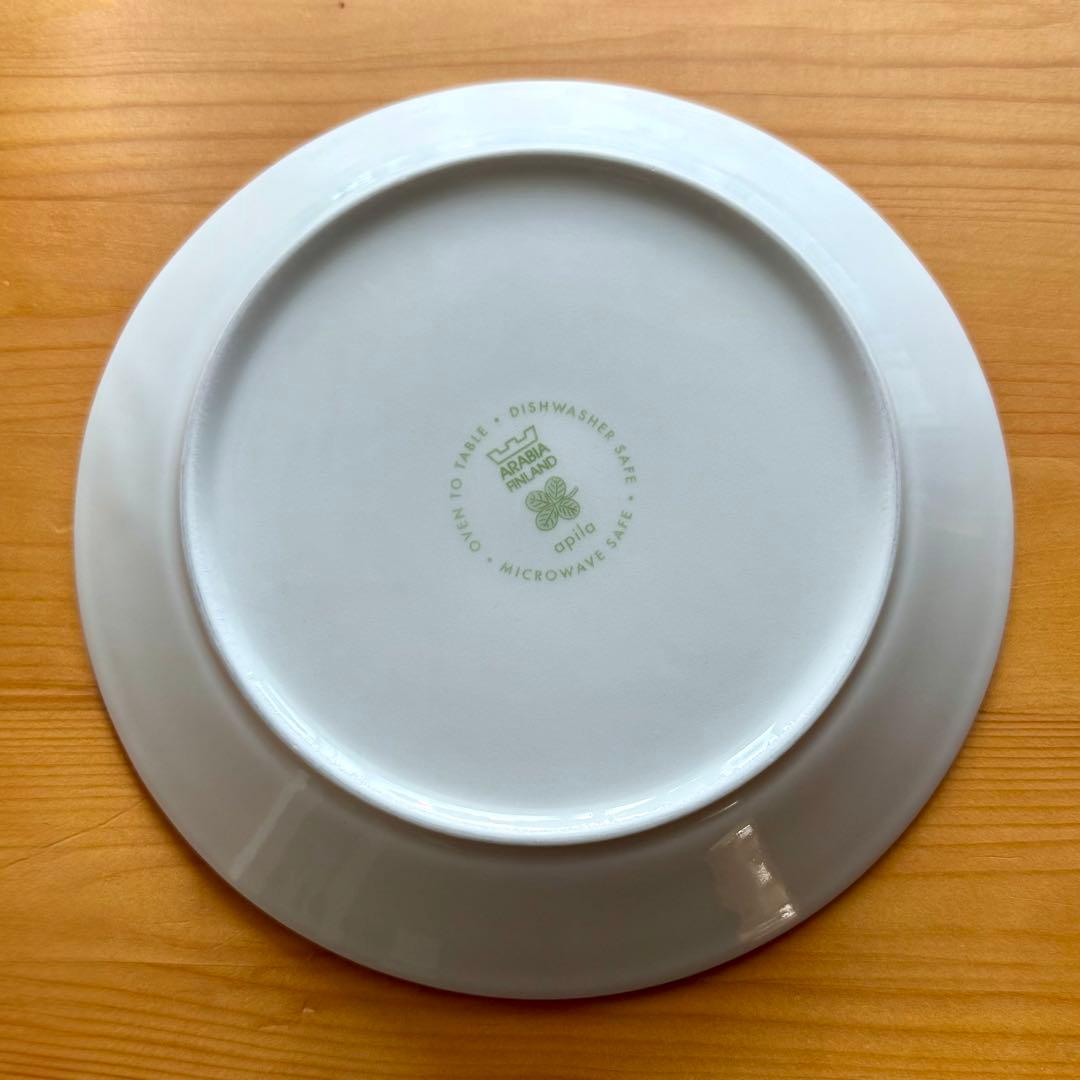 アラビア アピラ　21cm プレート　3枚 ／ ARABIA apila