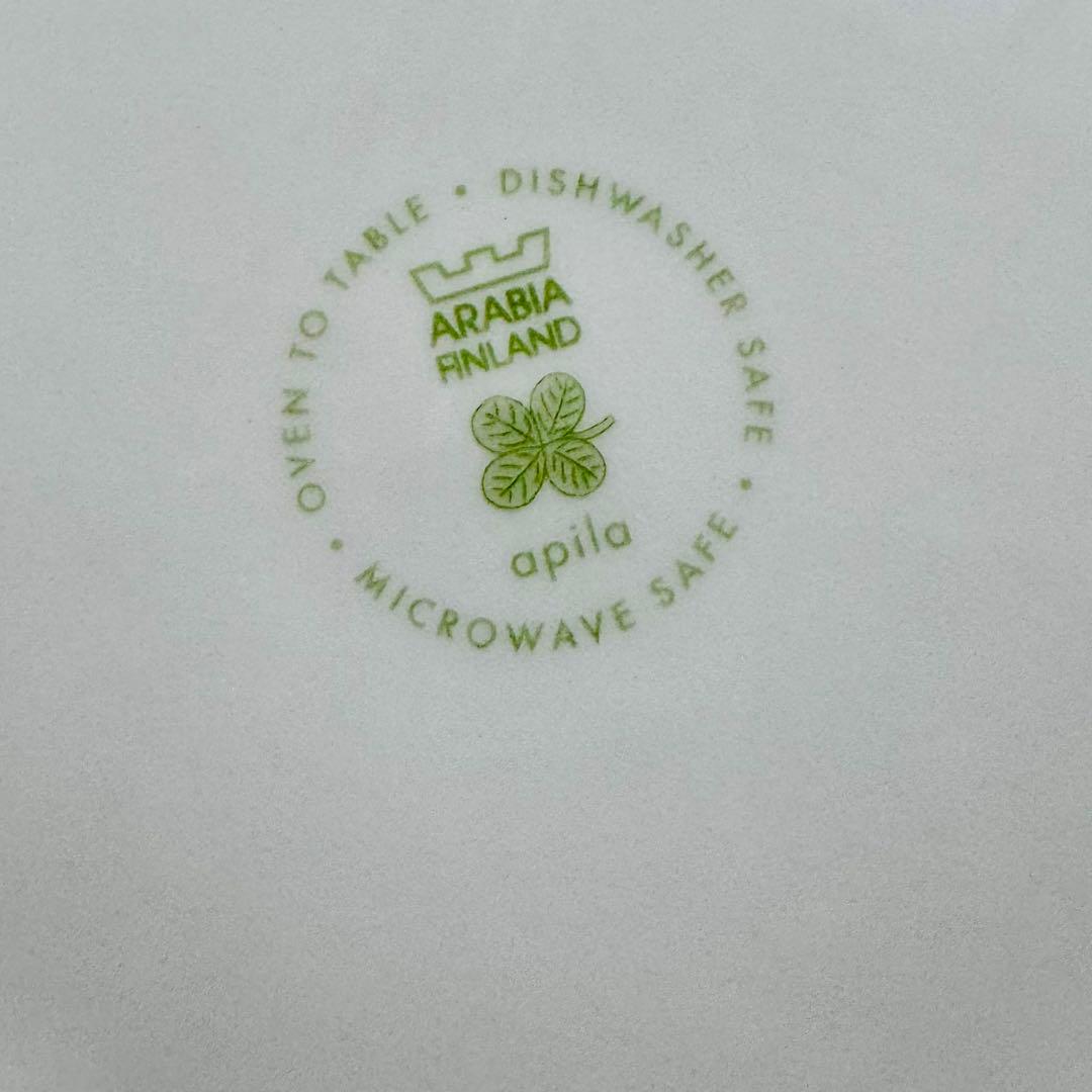 アラビア アピラ　21cm プレート　3枚 ／ ARABIA apila