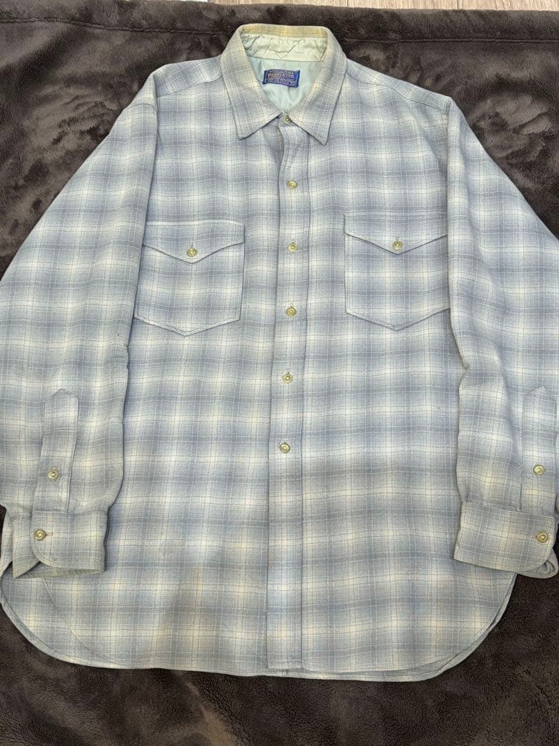 Pendleton50sウールシャツ