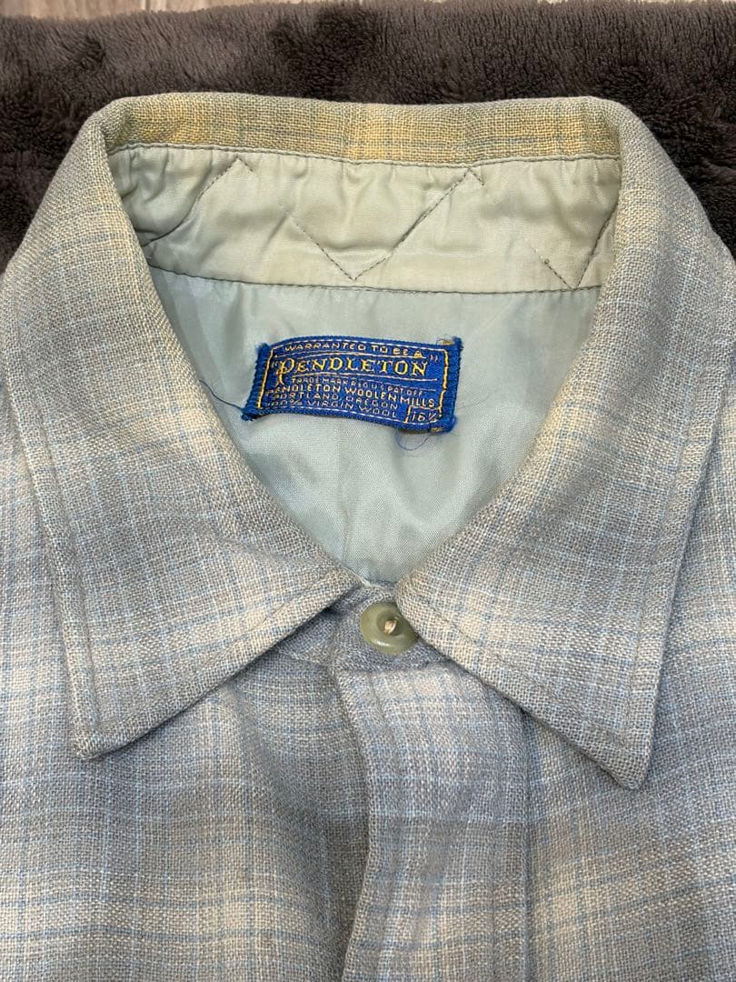Pendleton50sウールシャツ