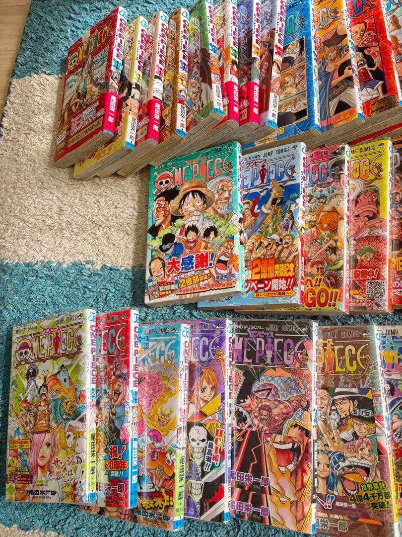 全て新品で購入ワンピース 全巻セット1〜113巻