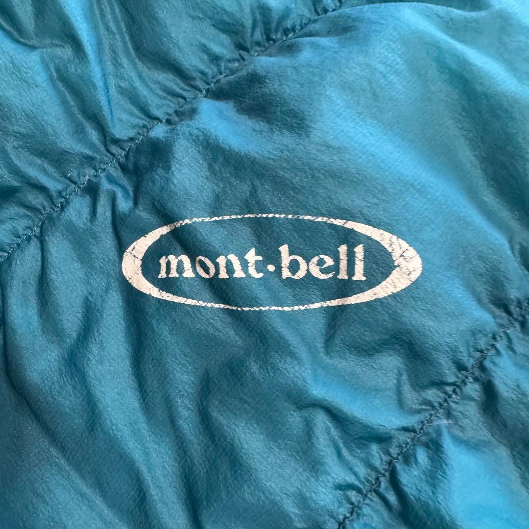 美品モンベル800FPU.L.スーパースパイラルダウンハガー#3 R/ZIP緑