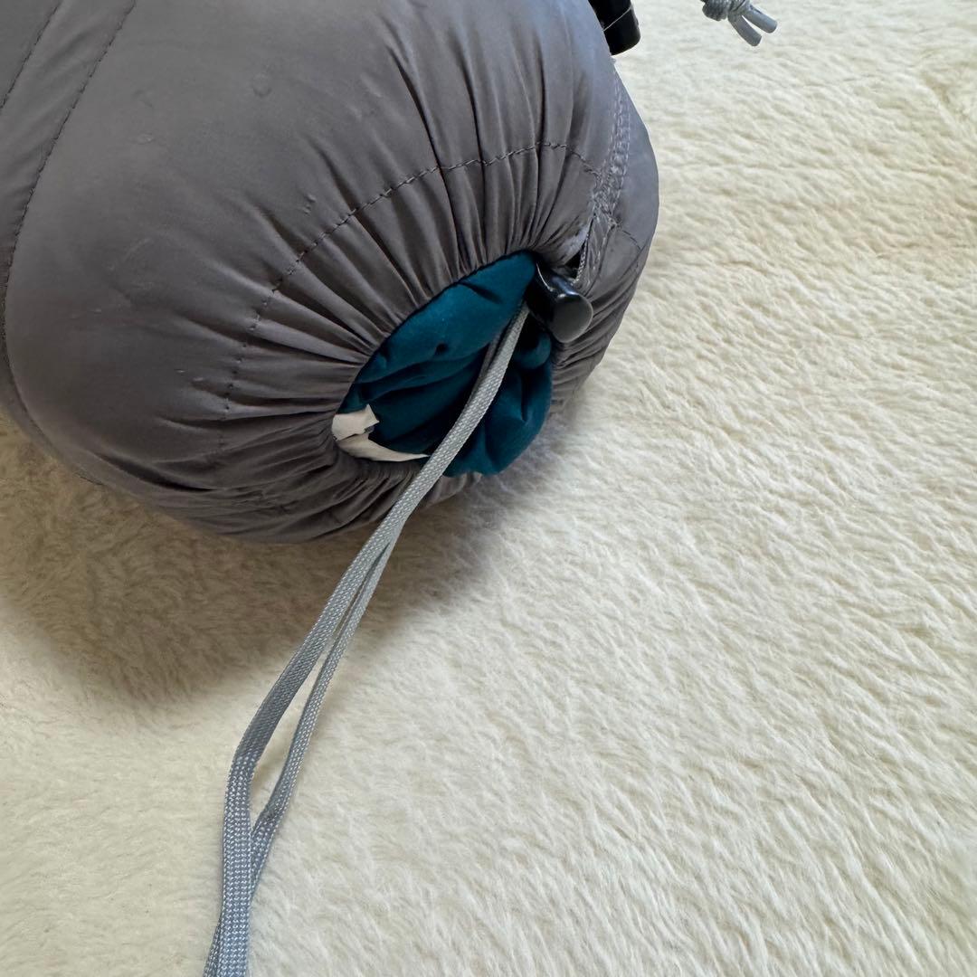 美品モンベル800FPU.L.スーパースパイラルダウンハガー#3 R/ZIP緑