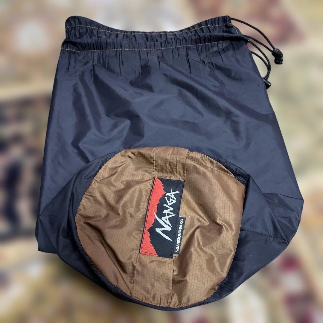 NANGA ×VISIONPEAKSコラボ商品　マミー型シェラフ　寝袋