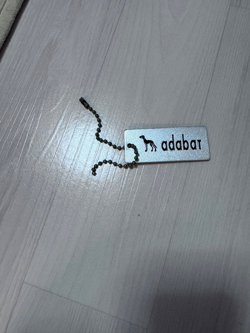 adabat アダバット　ゴルフキャディバッグ ネイビー 犬のイラスト付き