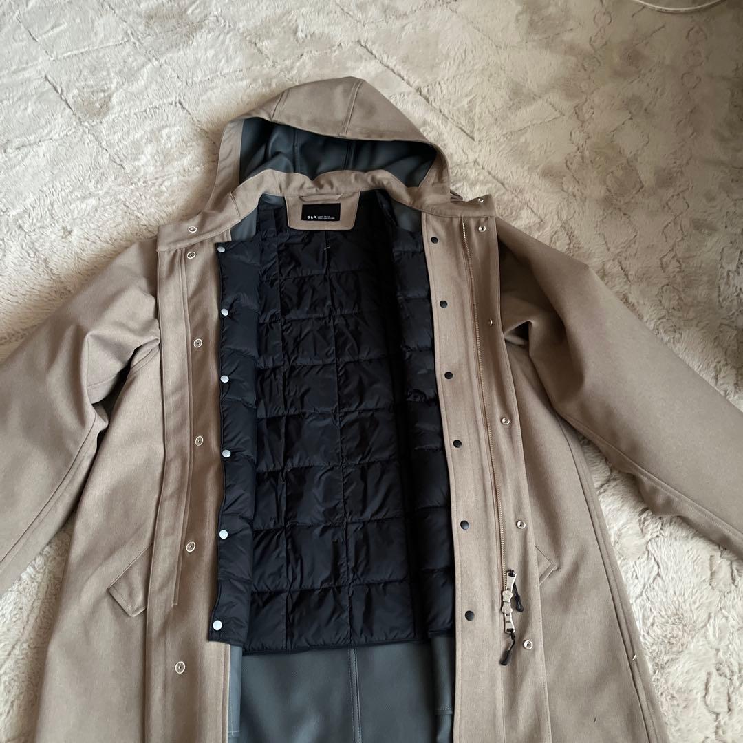 ユナイテッドアローズ GLR フード付きコート ベージュ　L