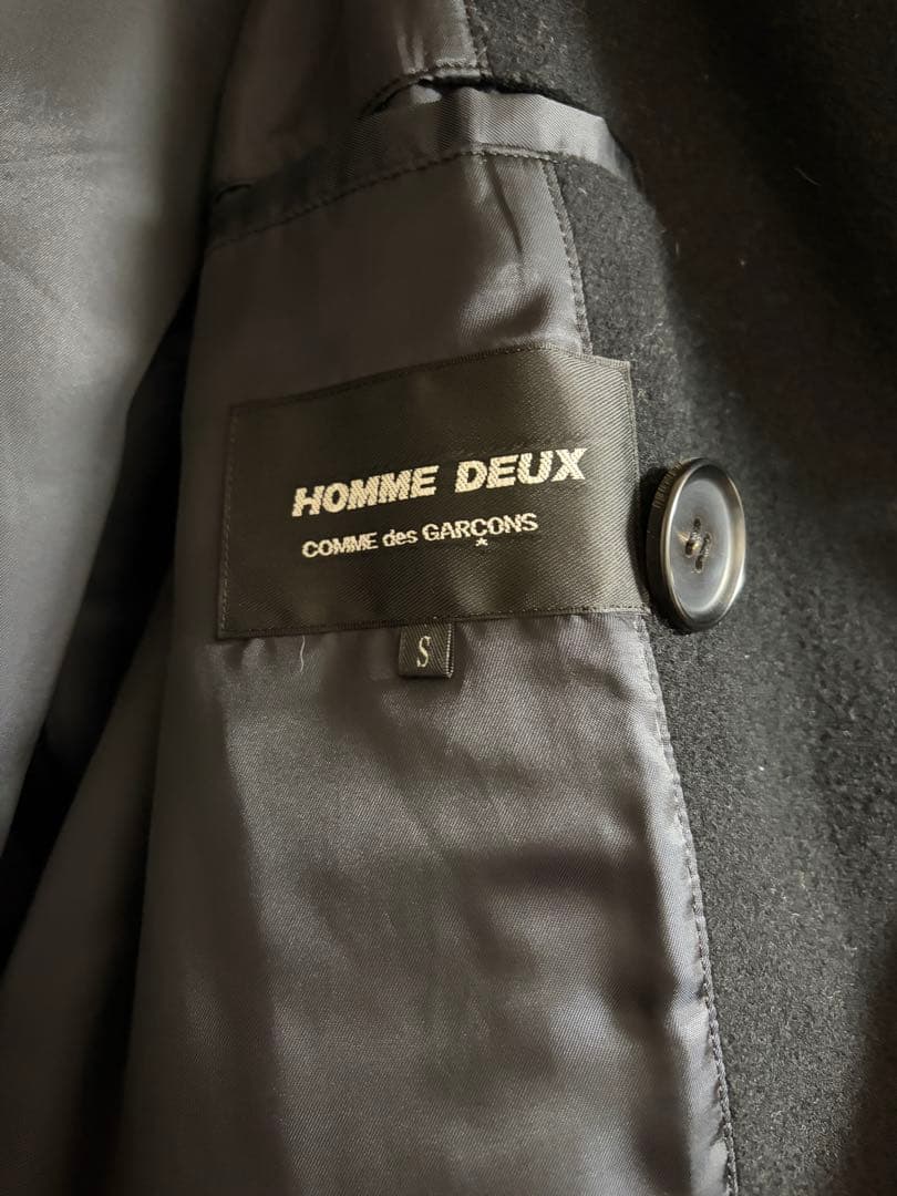 コムデギャルソンオムドゥ　24aw ウールトレンチコート