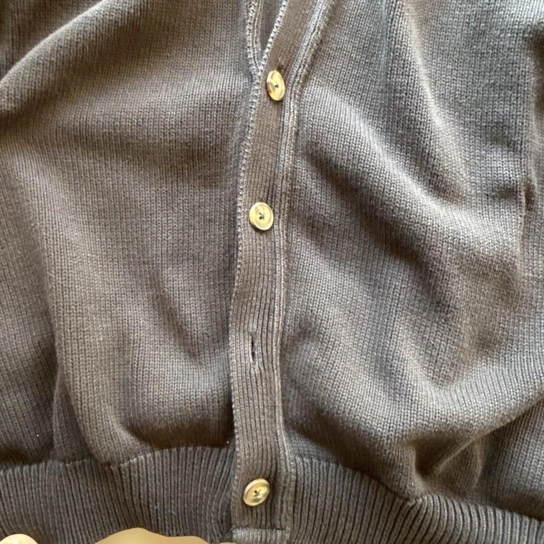 Lands’ End　ランズエンド　コットン ニットカーディガン　USA製