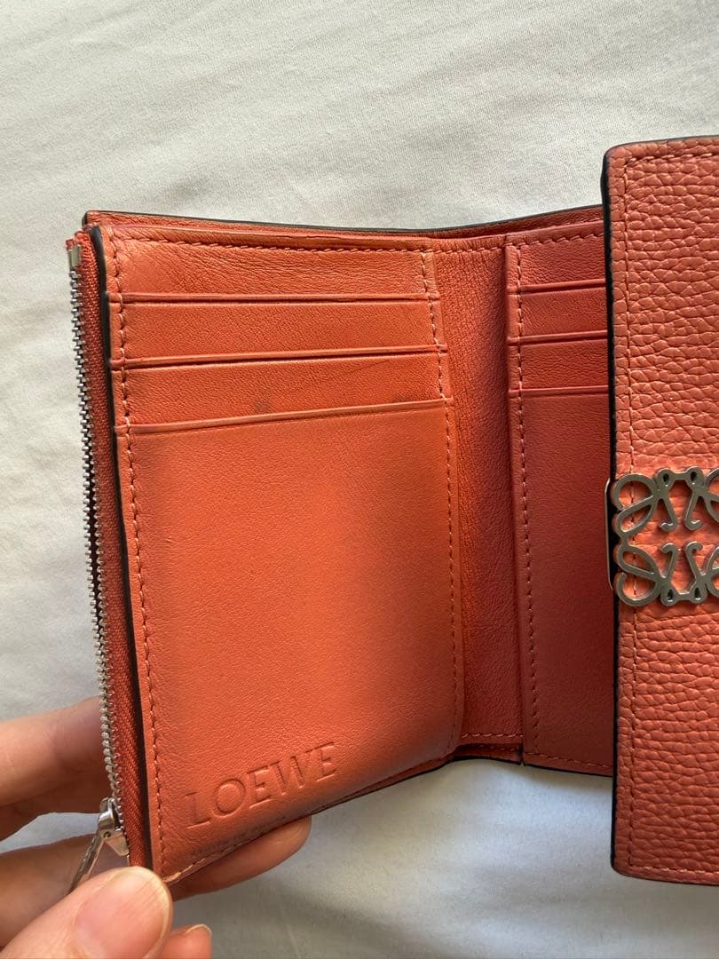 aya's brand  LOEWE アナグラム　三つ折り財布