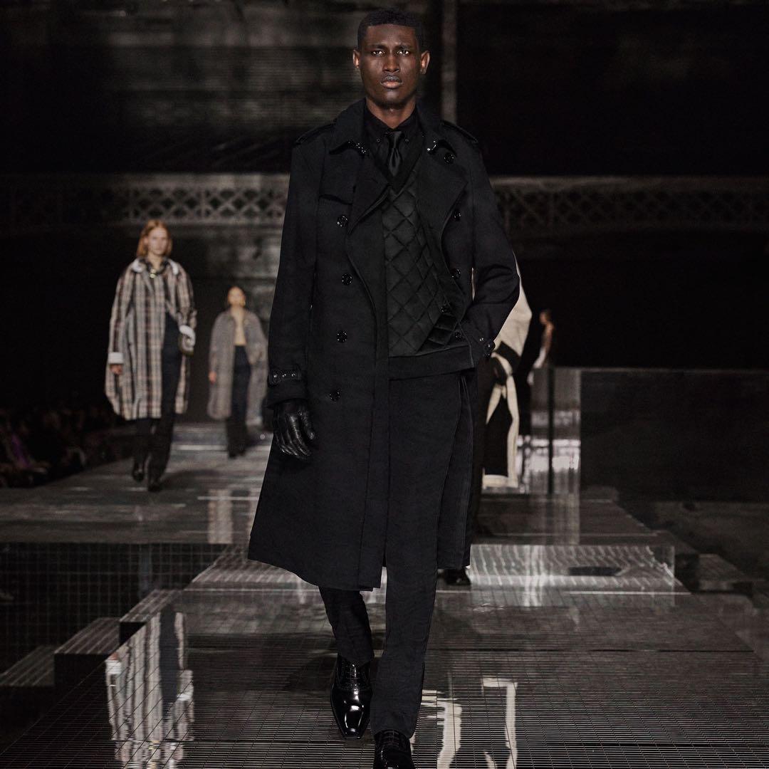 バーバリー トレンチコート Burberry ウール 21aw