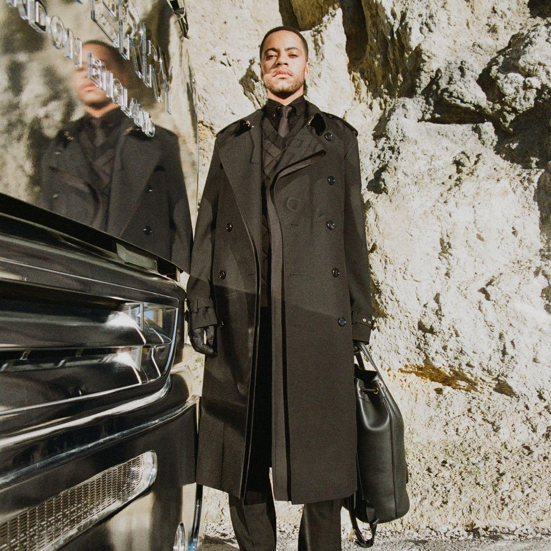 バーバリー トレンチコート Burberry ウール 21aw