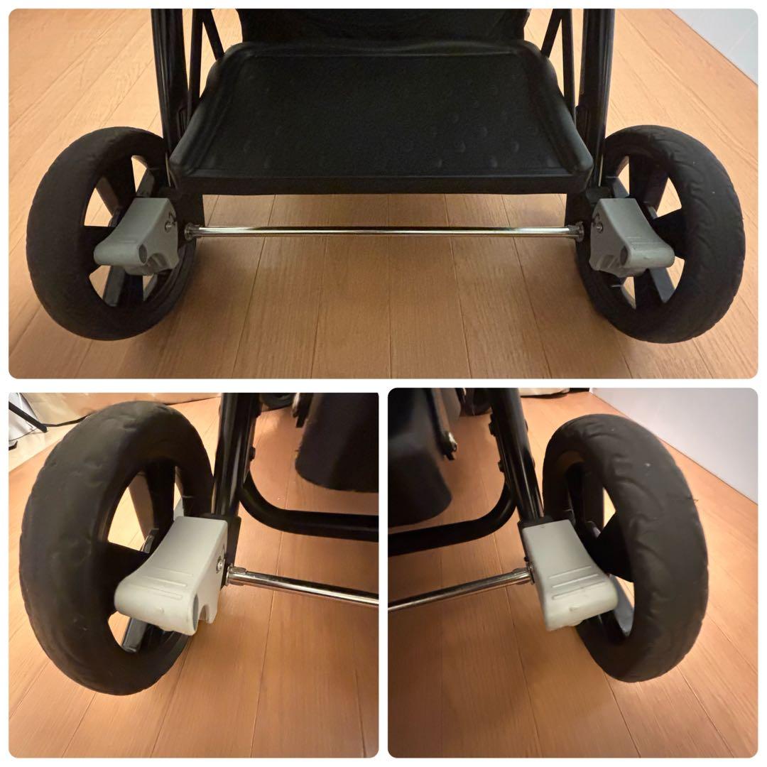 【美品】KATOJI カトージ 二人乗りベビーカー 二人でゴーDX デニム 双子