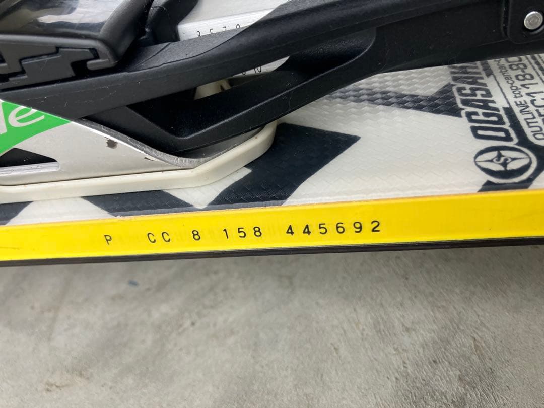 オガサカ CC8.0 158cm ディアミール バックカントリー　送料込 PG