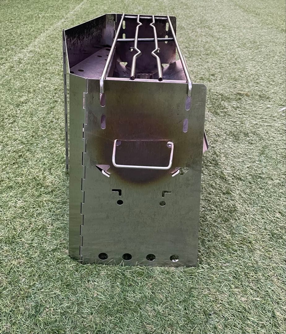 ⭐️値下げ⭐️【廃盤品】ユニフレーム薪グリルラージ(オプション付)