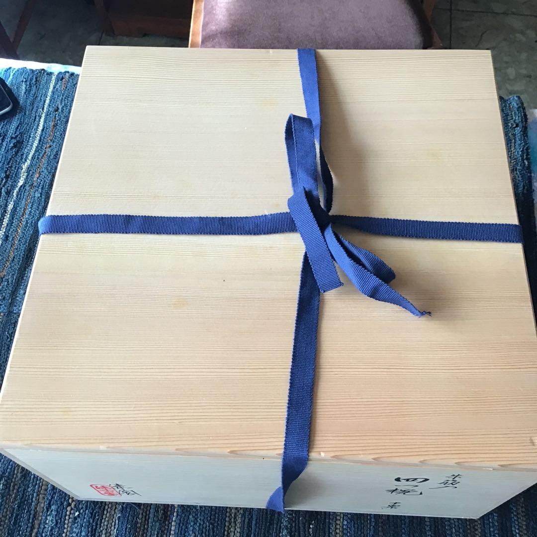 漆専堂　朱筋刀　四つ椀　茶道具　茶席　10客　未使用品