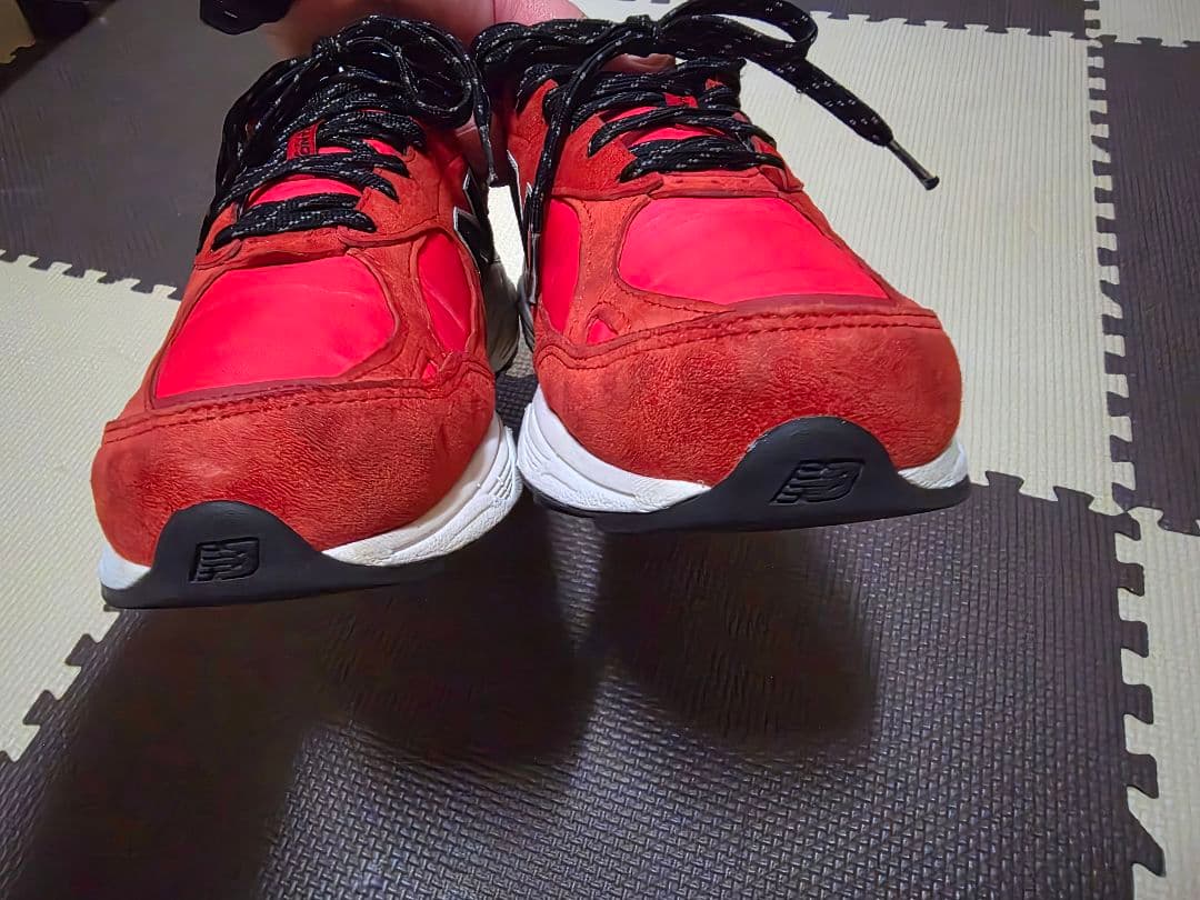 ニューバランス M990PL3 レッド 27.5cm