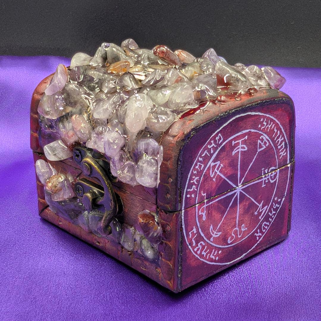 【1点物】 ソロモン王の鍵 護符魔術オルゴンボックス 〜火曜日照応・火星護符〜